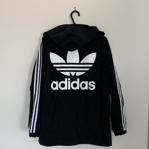 Adidas Black Jacket (Hood can be hidden) - Picture 2 of 2